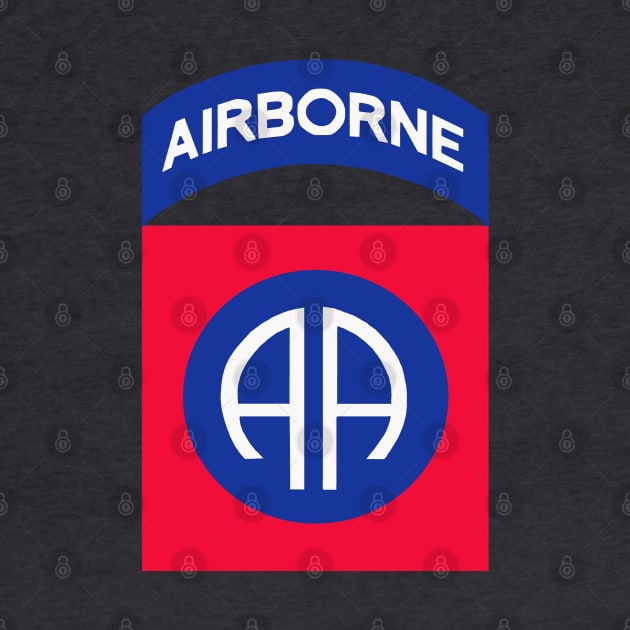 82nd Airborne Full Color by Trent Tides